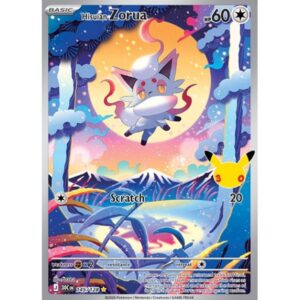 30th Anniversary - 145/128 - Hisuian Zorua (illustration rare)