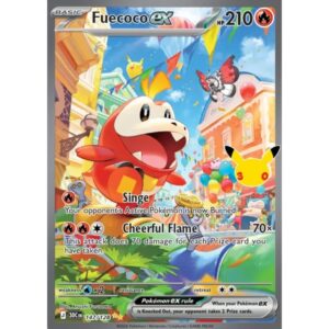 30th Anniversary - 147/128 - Fuecoco ex (special illustration rare)