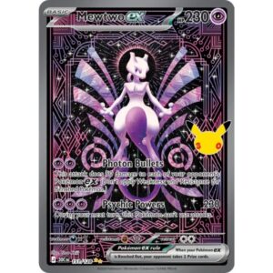 30th Anniversary - 151/128 - Mewtwo ex (special illustration rare)
