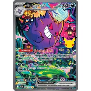 30th Anniversary - 154/128 - Gengar ex (special illustration rare)