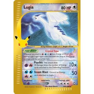 30th Anniversary - 149/147 - Lugia (secret rare)