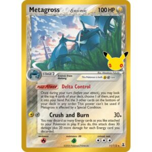 30th Anniversary - 11/113 - Metagross Delta Species (rare holo)