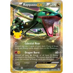 30th Anniversary - 085/124 - Rayquaza EX (ultra rare)