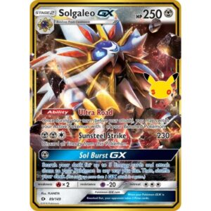 30th Anniversary - 89/149 - Solgaleo GX (ultra rare)