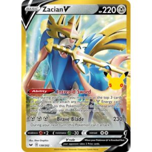 30th Anniversary - 138/202 - Zacian V (ultra rare)