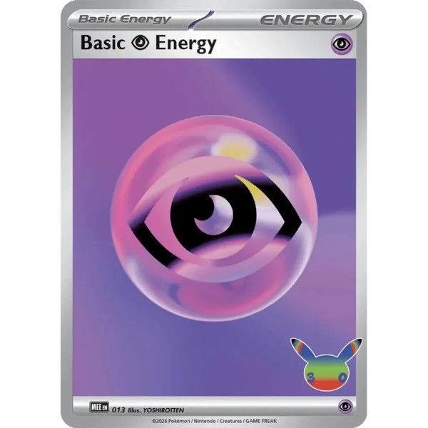 30th Anniversary - 013 - Basic Psychic Energy (holo)