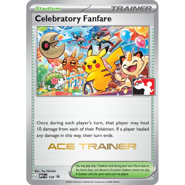 Mega Evolution Promo - 120 - Trainer Celebratory Fanfare